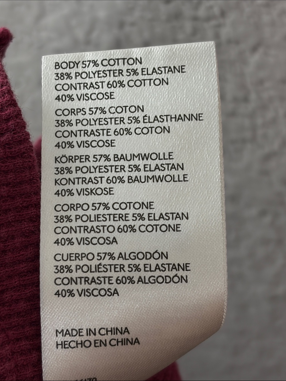 We The Free burgundy v-neck Sweater shirt XS - Picture 5 of 6
